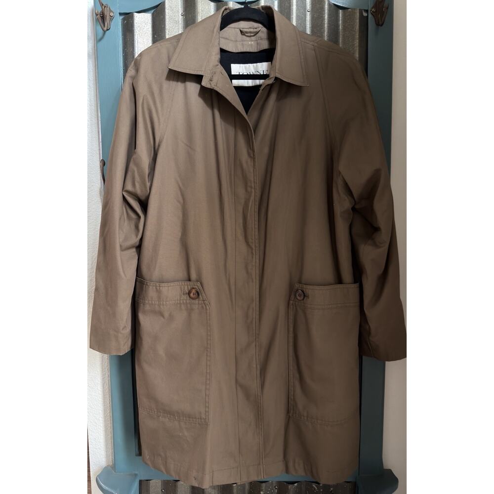 London Fog Towne Coat Removable Warm Liner Water Resistant Women’s 16 Reg